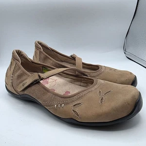 Ahnu Gracie Pro Mary Jane Flat Womens Size 10.5 Brown Shoes Casual Comfort - Picture 1 of 13