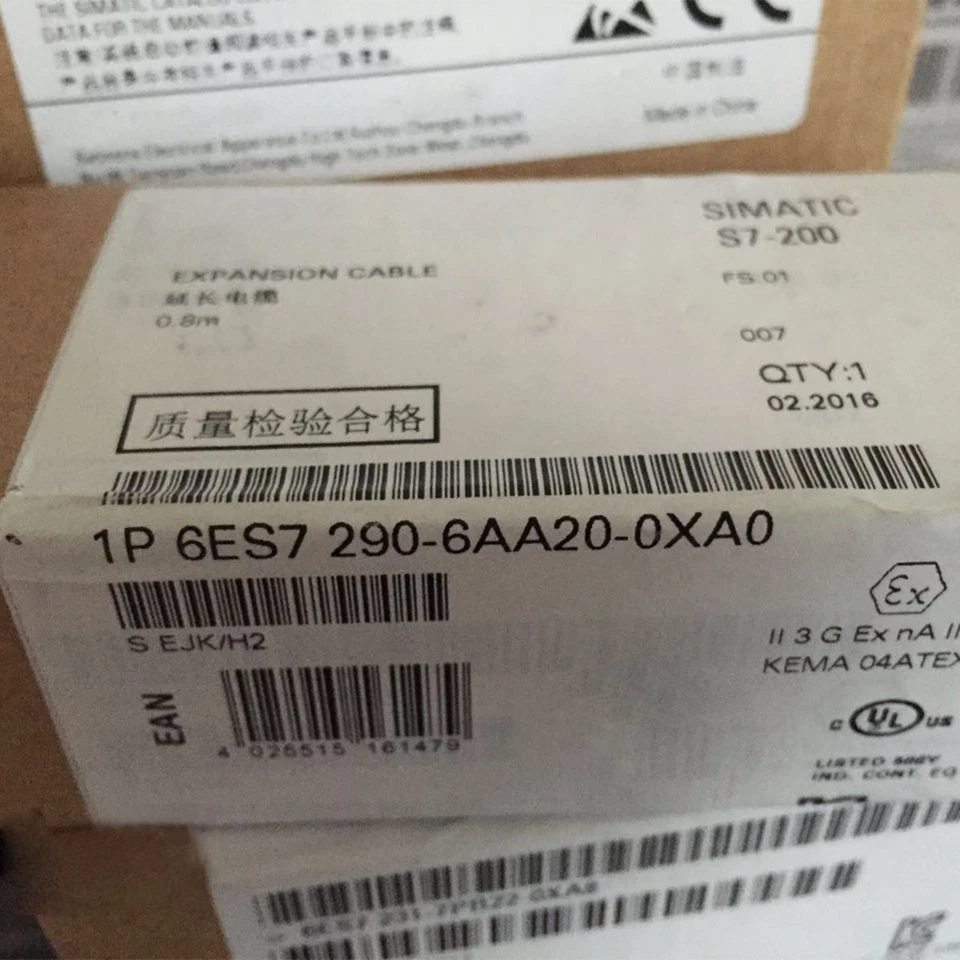 New For Siemens SIMATIC S7-200 6ES7290-6AA20-0XA0 Extension Cable 0.8m In Box - Image 1 of 1