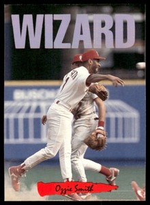 1993 Triple Play Nicknames Baseball Ozzie Smith St. Louis Cardinals #9