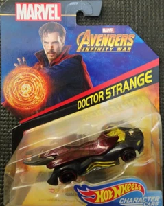 HOTWHEELS Personaje Car Diecast - MARVEL AVENGERS INFINITY WAR - Doctor Strange - Imagen 1 de 2