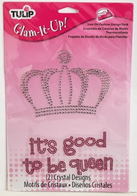 TULIP Glam-It-Up! Diseño de moda para planchar - QUEEN - 2 piezas Foto 1 de 4