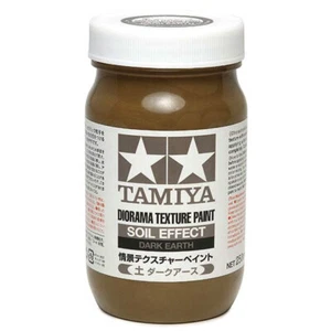 TAMIYA TEXTURE PAINT SOIL DARK EARTH 250ml #87121 - Picture 1 of 1