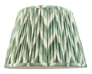 Lampshade Green Zigzag Light Shade 350mm Endon 113068 - Picture 1 of 6