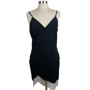 Lulu's Dress 4 Womens New Black Mini Beaded Hem - Picture 1 of 10