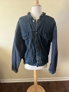Vintage Quicksilver QSD Denim Jacket Size Large Blue - Picture 1 of 17