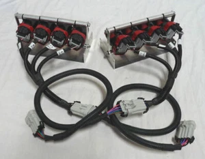 Coil Pack Relocation Kit LS1 LS6 LSX Silver Extension Harness and Truck Coils - Picture 1 of 6