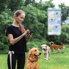 Dogs Pets GPS tracker No monthly fee real-time tracking device with Case