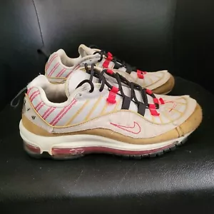 Nike Air Max 98 Inside Out Desert Sand Mens Size 8.5 Brown Shoes Am - Picture 1 of 5