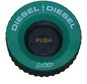 RediCAP Diesel Grün Tankdeckel Tanken wie in der DTM Formel 1 Schraubverschluss - Picture 1 of 4
