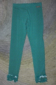 Matilda Jane (Moments with You - BTS) Pine Cone Benny Leggings - Size 14 - EUC - Picture 1 of 4