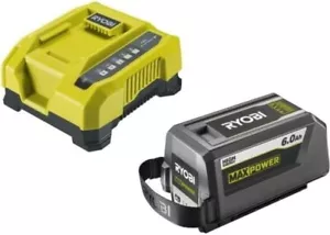 RYOBI Akku-Starterset RY36BK60B-160 MAX POWER 36V 6Ah, Li-Ion-Akku, Ladegerät - Bild 1 von 1