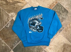 Vintage Carolina Panthers Pro Player Football Sweatshirt, Size Large - Picture 1 of 6