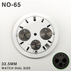 32.5Mm Multifunction Chronograph Running Seconds 6-Hand Dial For Vk63 Movement