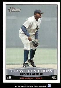 2002 Topps Heritage #CR-7 Cristian Guzman - Picture 1 of 3