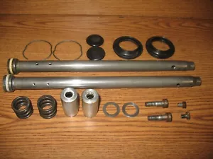 1980 XR500 FRONT FORK VALVES + INNER PARTS LOT HONDA XR 250 500 1979-1980 - Picture 1 of 3