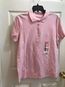 New Eddie Bauer Women's Cotton Polo Shirt White XS & Powder Pink L Org $30 W01 - Bild 1 von 13