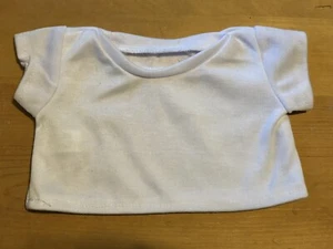 18” Doll Plain White T-Shirt - New - Fits American Girl - Picture 1 of 7
