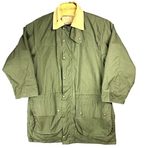 Chaqueta De Colección Lewis Creek Hombres M 38/40 Pecho Verde Válvula Algodón Hecha en Escocia - Imagen 1 de 17