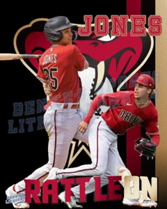 Arizona Diamondbacks Lithograph print of Drew Jones 2024 - Picture 1 of 1