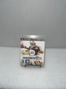 Madden NFL 11 (PS3)- Complete in Box, Clean Disc, "Manual Has Water-Stain" - Picture 1 of 5