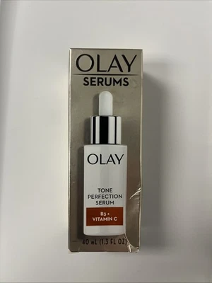 Сыворотка Olay Tone Perfection Serum B3 + витамин C 1,3 жидкой унции НОВАЯ - Изображение 1 из 4