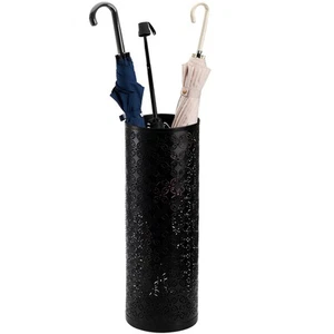 Hacaroa Metal Round Umbrella Stand Rack, Free Standing Umbrella Holder Bin, C... - Picture 1 of 7