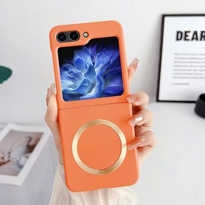 Magnetic Case For Samsung Galaxy Z Flip 7 6 5 Slim Shockproof Protective Cover - Picture 1 of 21