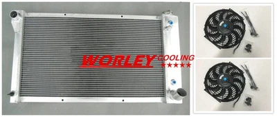 NJ-3 ROW Aluminum RADIATOR & FAN FOR 1968-1972 GMC C15/C1500 Suburban 69 70 71 Foto 1 de 4