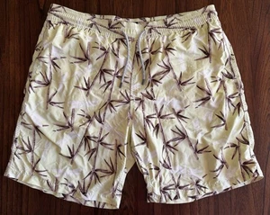 Vilebrequin Swim Trunks Men's 2XL Bright Floral Print Hawaiian Bamboo Tropical - Picture 1 of 13