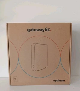 Altice Gateway6E UBC1340 Optimum WiFi 6E Modem/Router - UBC1340AA00 (Open Box). - Picture 1 of 3