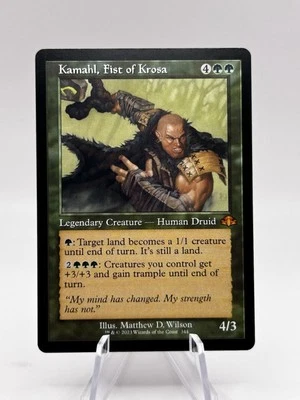 Kamahl, Fist of Krosa 344 Retro Frame Dominaria Remastered DMR MTG NM - Image 1 of 2