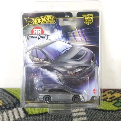 Hot Wheels Mitsubishi Lancer Evolution IX Gray Ronin Run II W/Protector  - Image 1 of 4
