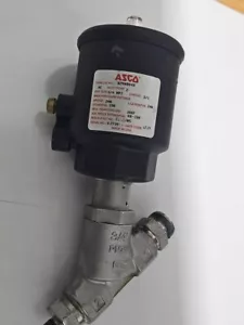 Asco 8290B048 Piston Valve 2/2 NC 3/4 NPT Bronze FNIP 240PSI USED USED - Picture 1 of 4