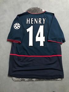 Maillot Arsenal Extérieur 2002/2003 Floqué Thierry Henry 