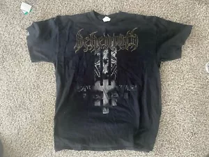 BEHEMOTH I Loved You At Your Darkest Official DBL Sided Band T-Shirt Med/Large - Picture 1 of 3