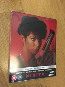 Nikita - Limited Edition Steelbook - 4K UHD + Blu Ray - LUC BESSON NEW SEALED - Picture 1 of 2