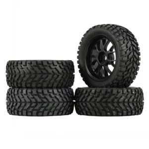 75mm RC Car Hex Wheel Tires Set for WLtoys 144001 1/14-1/18 HSP Tamiya Remo 1631 - Picture 1 of 11