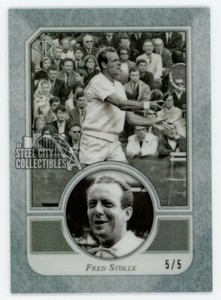 Fred Stolle 2020 Topps Transcendent Tennis VIP Card #47 5/5