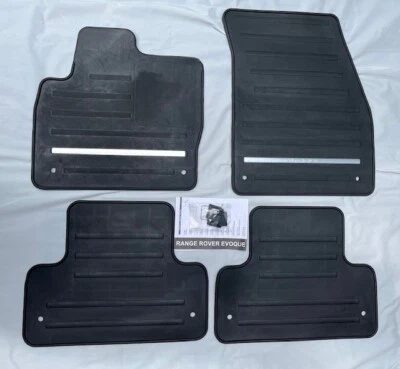 Land Rover Range Rover Evoque 2012-2019 All Weather Rubber Floor Mat Set Foto 1 de 4