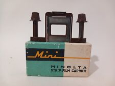 Vintage Photography Equipment  - Minolta Mini Strip Film Carrier
