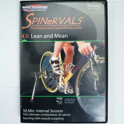 Spinervals: 4.0 Lean and Mean (DVD, 2001) Indoor Cycling Workout Series Film - Image 1 of 4