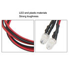 (Quadrate Lamp) RC Car Regulable Base Plastic White Lighting