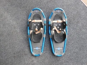 LL Bean Winter Walkers Snow Shoes Youth 19” Blue - Picture 1 of 4