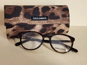 NEW Dolce & Gabbana DG3223 502 Womens Tortoise Eyeglasses Frame 49/18~140 - Picture 1 of 5