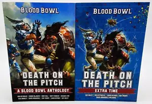 Blood Bowl: Death On The Pitch Extra Time & A Blood Bowl Anthology, 2 PB Books - Foto 1 di 16