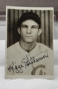 1929 RIGGS STEPHENSON Chicago Cubs Baseball Vintage Foto Autogramm - Bild 1 von 2
