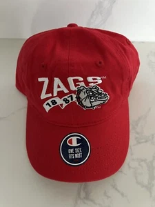 Gorra de béisbol juvenil Champion Brand Gonzaga Bulldogs talla única nueva con etiquetas - Imagen 1 de 2
