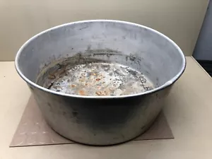 Gran bañera de aluminio para cocina comercial de 20 pulgadas de diámetro - Imagen 1 de 10