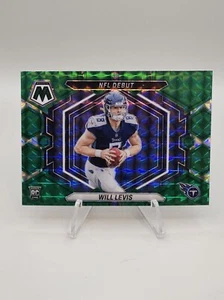 2023 Panini Mosaic - NFL Debut Green Mosaic Prizm #ND-4 Will Levis (RC) 💥  - Picture 1 of 2