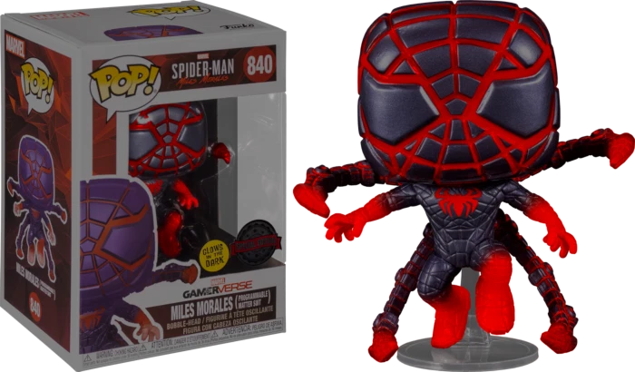 Marvel's Spider-Man: Miles Morales - Postura de materia programable resplandor exclusivo de EE. UU.... Foto 1 de 1